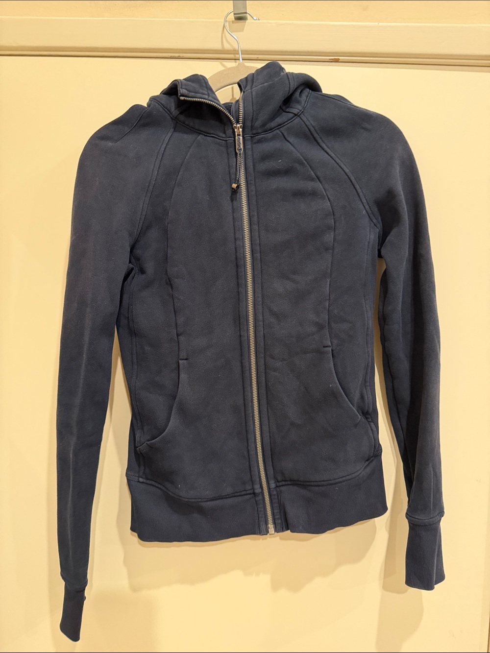 lululemon athletica Navy Zip-Up Hoodie Jacket